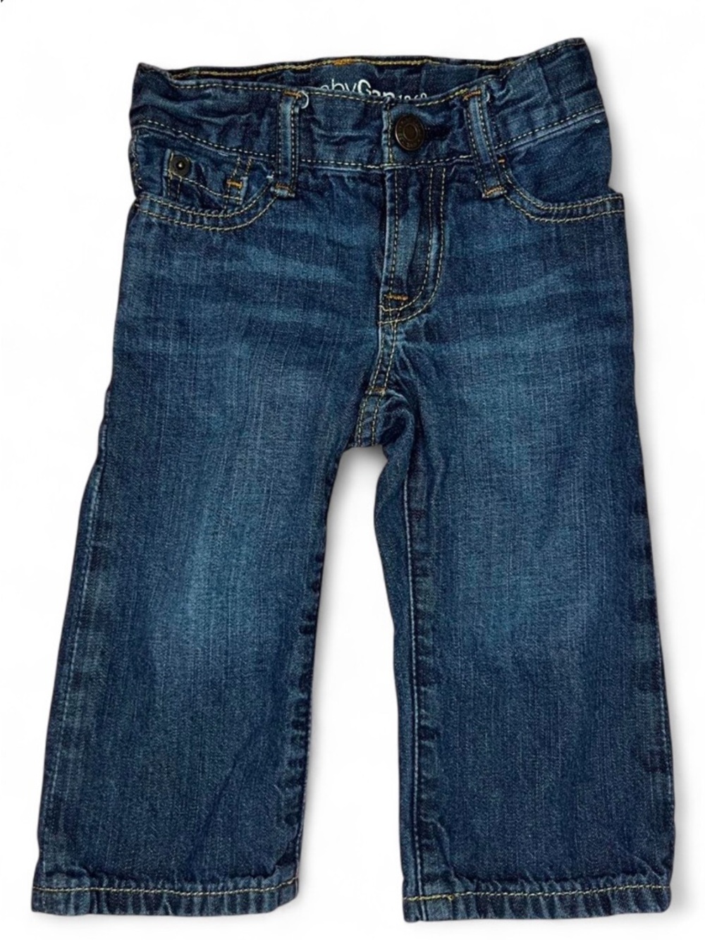 BabyGap Dark Blue Straight-Leg Denim Jeans